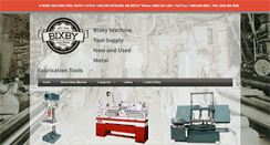Desktop Screenshot of bixbymachine.com